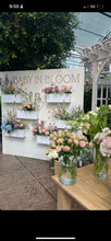 Load image into Gallery viewer, 7x7 flower box wall rental