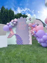 Load image into Gallery viewer, 7 ft Bubble backdrop rental