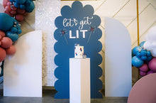 Load image into Gallery viewer, 7 ft Bubble backdrop rental