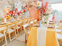 Load image into Gallery viewer, 6 ft Rainbow backdrop rental
