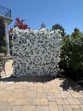 Load image into Gallery viewer, White and Green Flower Wall
