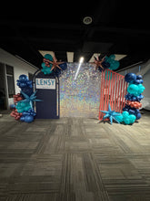 Load image into Gallery viewer, 7x4 angled slat wood wall

