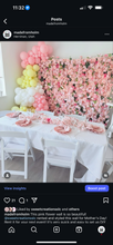 Load image into Gallery viewer, Pink Flower Wall
